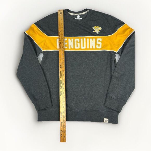 Pittsburgh Penguins Mens Crew Neck Pullover Sweatshirt NHL Fanatics Sz M Hockey - Picture 5 of 6